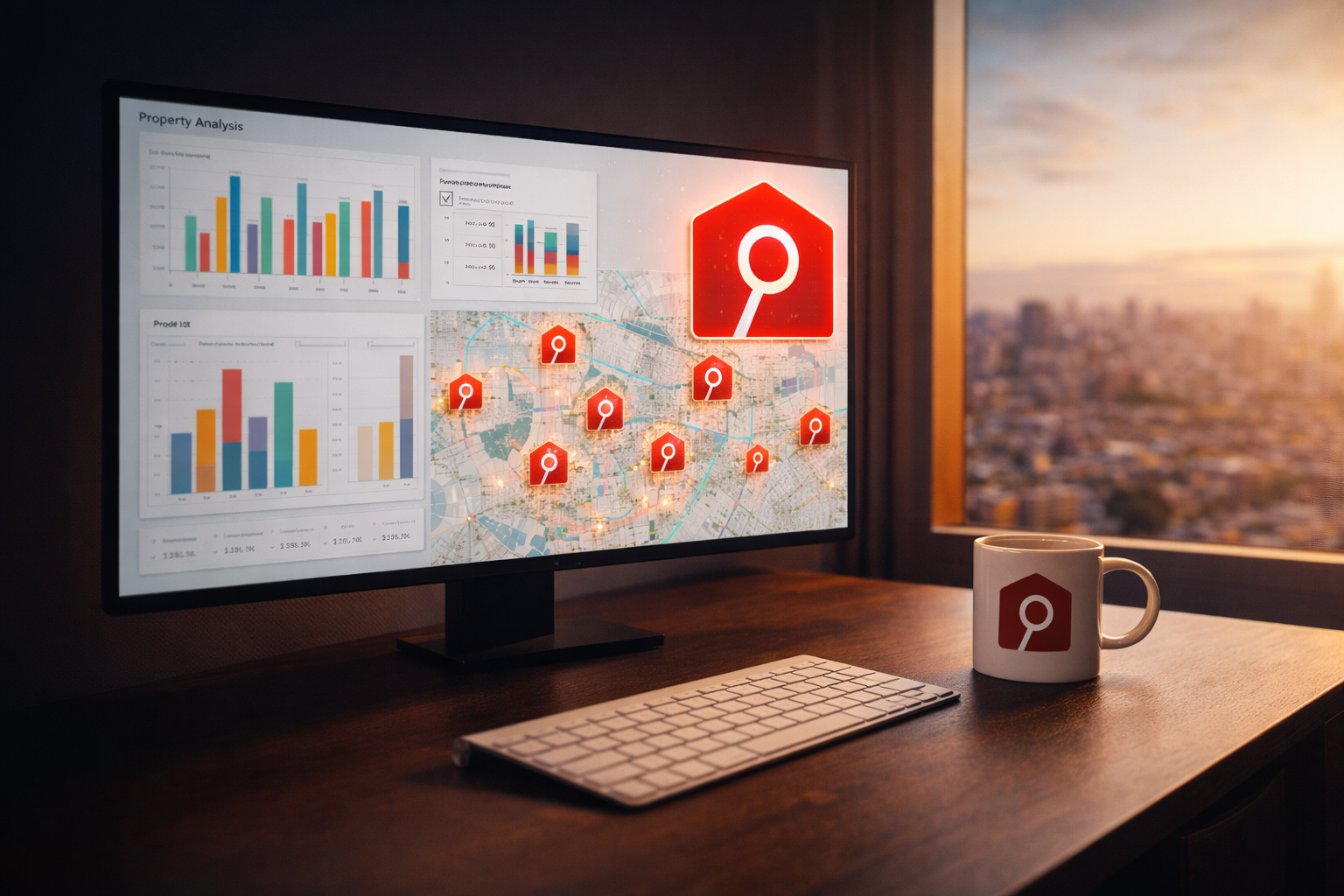 Dashboard de análise de imóveis com IA